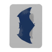 Justice League | Symbool Brussel & Halftone Batman Magneet (Verticaal)