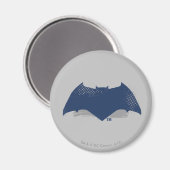 Justice League | Symbool Brussel & Halftone Batman Magneet (Voorkant / Achterkant)