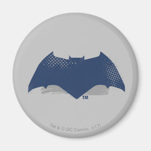 Justice League   Symbool Brussel & Halftone Batman Magneet