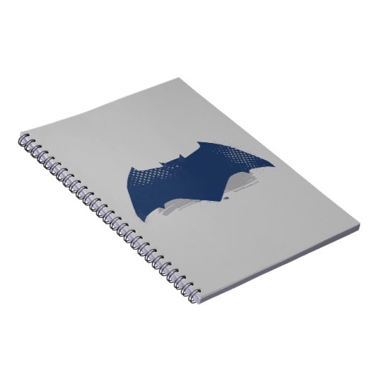 Justice League | Symbool Brussel & Halftone Batman Notitieboek (Rechterzijde)
