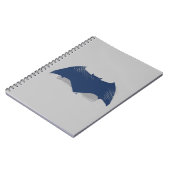 Justice League | Symbool Brussel & Halftone Batman Notitieboek (Linkerzijde)