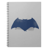 Justice League | Symbool Brussel & Halftone Batman Notitieboek (Voorkant)