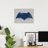 Justice League | Symbool Brussel & Halftone Batman Poster (Thuiskantoor)