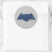 Justice League | Symbool Brussel & Halftone Batman Ronde Sticker (Tas)