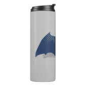 Justice League | Symbool Brussel & Halftone Batman Thermosbeker (Gedraaid links)