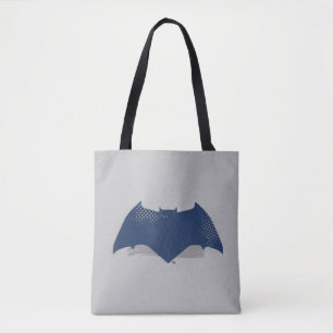 Justice League Symbool Brussel & Halftone Batman Tote Bag
