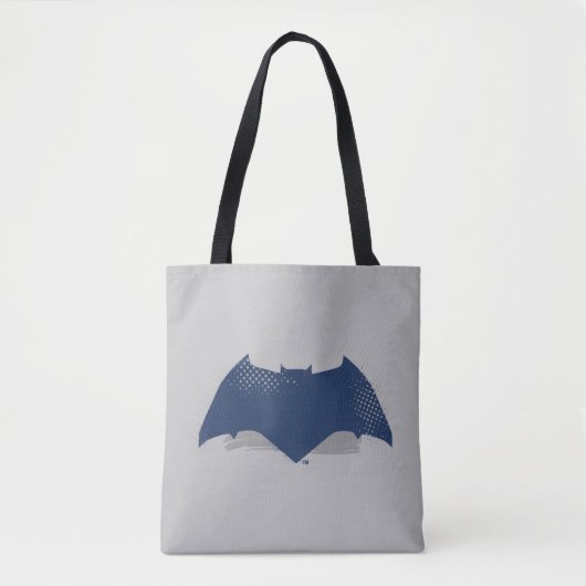 Justice League | Symbool Brussel & Halftone Batman Tote Bag (Voorkant)