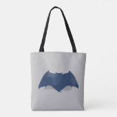 Justice League | Symbool Brussel & Halftone Batman Tote Bag (Achterkant)