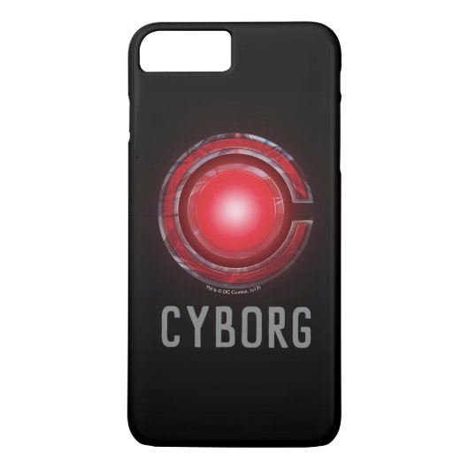 Justice League | Symbool Ggloed Cyborg Case-Mate iPhone Case (Achterkant)