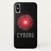 Justice League | Symbool Ggloed Cyborg Case-Mate iPhone Case (Achterkant)