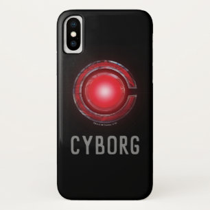 Justice League   Symbool Ggloed Cyborg Case-Mate iPhone Case