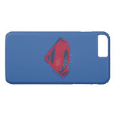 Justice League | Symbool penseel en halftoon Case-Mate iPhone Case (Achterkant (Horizontaal))