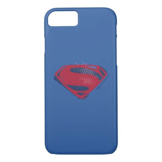 Justice League | Symbool penseel en halftoon Case-Mate iPhone Case (Achterkant)