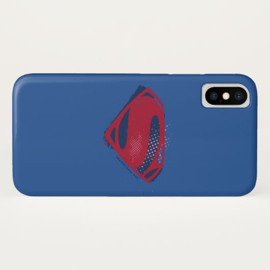 Justice League | Symbool penseel en halftoon Case-Mate iPhone Case (Achterkant (horizontaal))