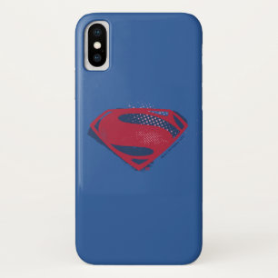Justice League   Symbool penseel en halftoon Case-Mate iPhone Case