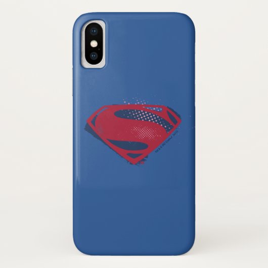 Justice League | Symbool penseel en halftoon Case-Mate iPhone Case (Achterkant)