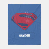 Justice League | Symbool penseel en halftoon Fleece Deken (Voorkant)
