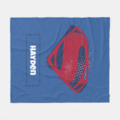 Justice League | Symbool penseel en halftoon Fleece Deken (Voorkant (Horizontaal))