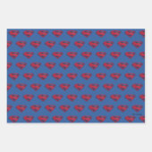 Justice League | Symbool penseel en halftoon Inpakpapier Vel (Voorkant 3)