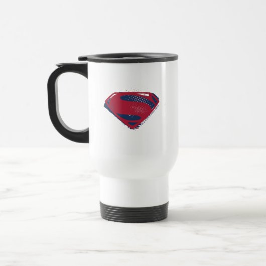 Justice League | Symbool penseel en halftoon Reisbeker (Links)