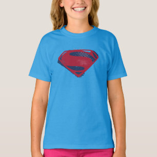 Justice League Symbool penseel en halftoon T-shirt