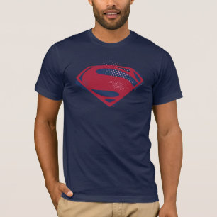 Justice League   Symbool penseel en halftoon T-shirt