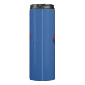 Justice League | Symbool penseel en halftoon Thermosbeker (Achterkant)