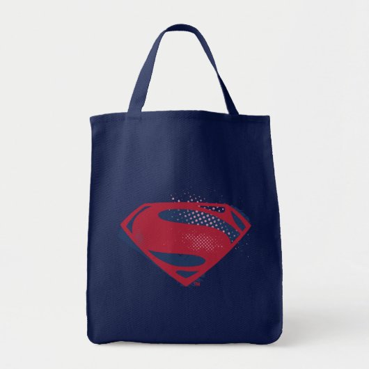 Justice League | Symbool penseel en halftoon Tote Bag (Voorkant)
