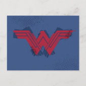 Justice League | Symbool penseelwonder Briefkaart (Voorkant)