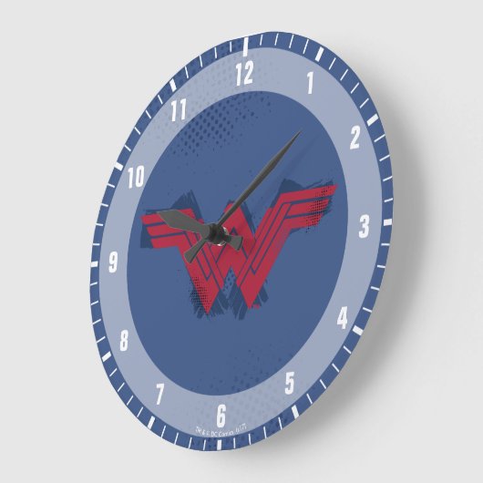 Justice League | Symbool penseelwonder Grote Klok (Hoek)