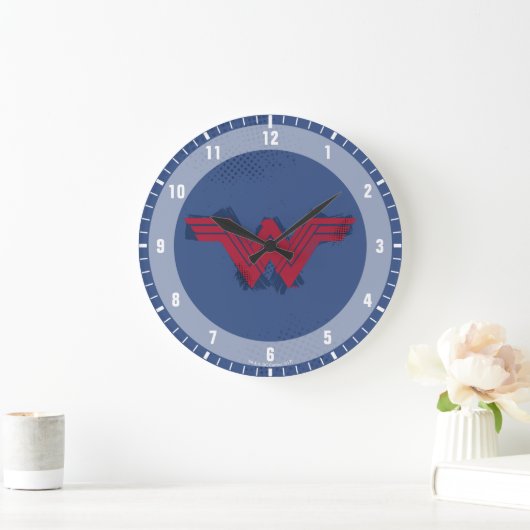 Justice League | Symbool penseelwonder Grote Klok (Huis)