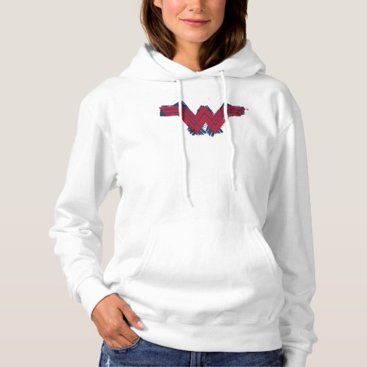 Justice League | Symbool penseelwonder Hoodie (Voorkant)