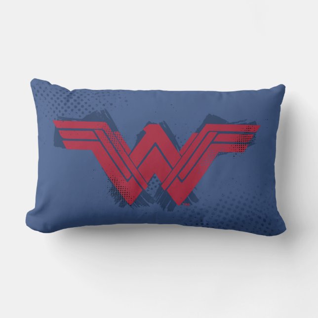 Justice League | Symbool penseelwonder Kussen (Voorkant)