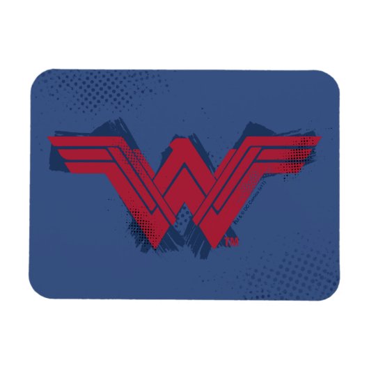 Justice League | Symbool penseelwonder Magneet (Horizontaal)