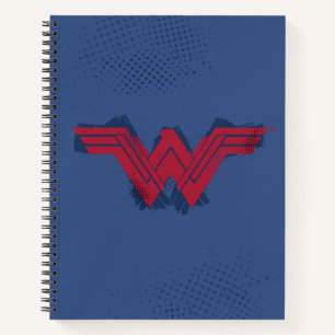 Justice League   Symbool penseelwonder Notitieboek