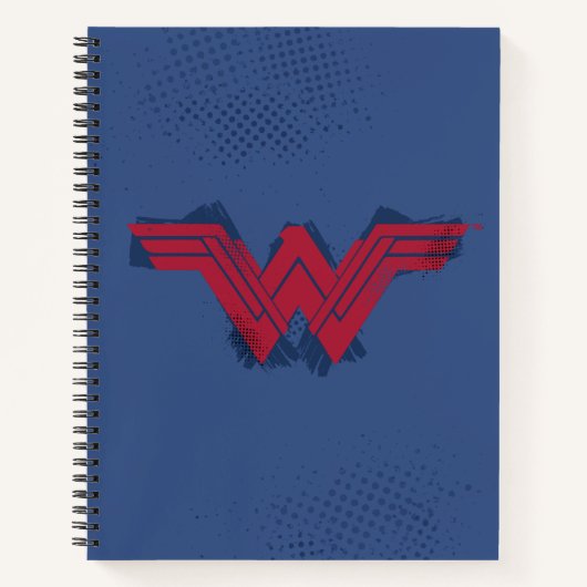 Justice League | Symbool penseelwonder Notitieboek (Voorkant)