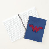 Justice League | Symbool penseelwonder Notitieboek (Binnen)