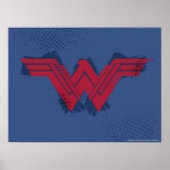 Justice League | Symbool penseelwonder Poster (Voorkant)