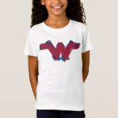 Justice League | Symbool penseelwonder T-shirt (Voorkant)