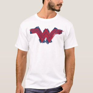 Justice League Symbool penseelwonder T-shirt