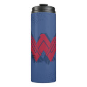 Justice League | Symbool penseelwonder Thermosbeker (Voorkant)