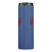 Justice League | Symbool penseelwonder Thermosbeker (Achterkant)