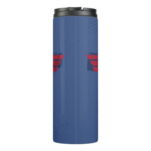 Justice League | Symbool penseelwonder Thermosbeker (Achterkant)