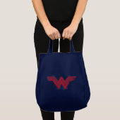 Justice League | Symbool penseelwonder Tote Bag (Voorkant (product))