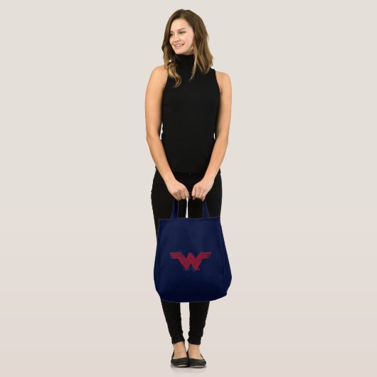 Justice League | Symbool penseelwonder Tote Bag (Voorkant (model))