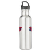 Justice League | Symbool penseelwonder Waterfles (Achterkant)