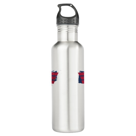 Justice League | Symbool penseelwonder Waterfles (Achterkant)