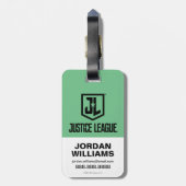 Justice League | Symbool voor penseel en halftoon  Bagagelabel (Achterkant verticaal)