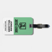 Justice League | Symbool voor penseel en halftoon  Bagagelabel (Achterkant horizontaal)