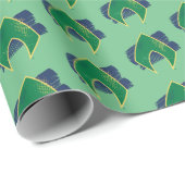 Justice League | Symbool voor penseel en halftoon  Cadeaupapier (Rol Hoek)